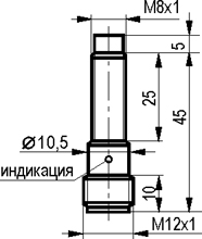 Габариты ISN FC13B-31N-3,5-LS4